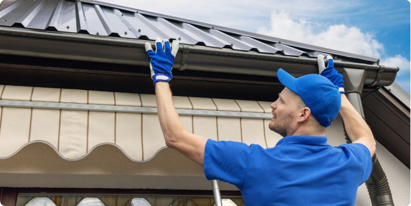 gutter installation and cleaning companies banner
