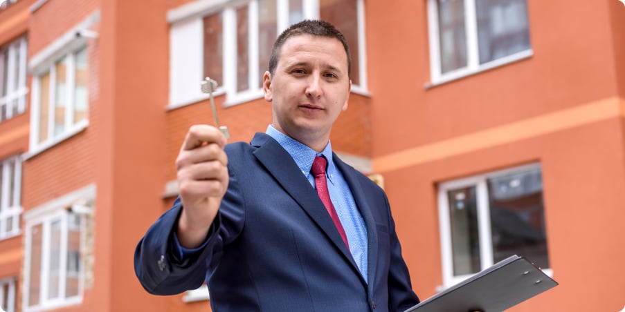 Real estate agent banner