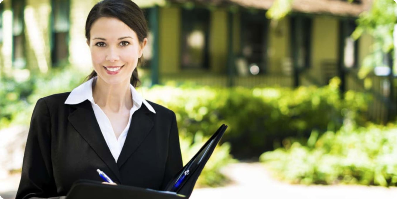 Real estate agent banner